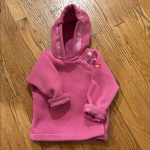 Pink Fleece Hoodie for Kids